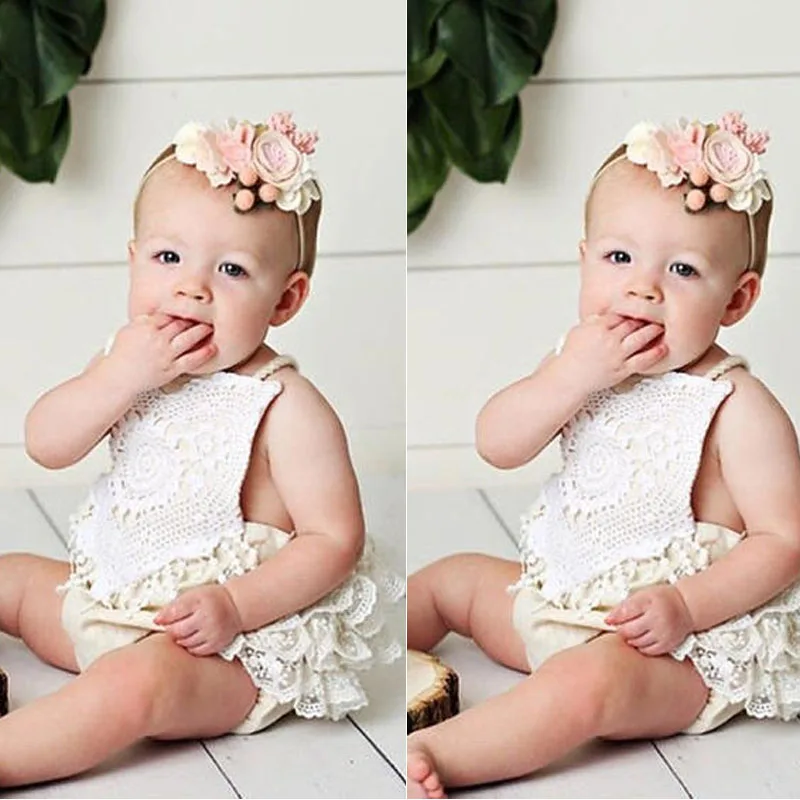 baby halter romper