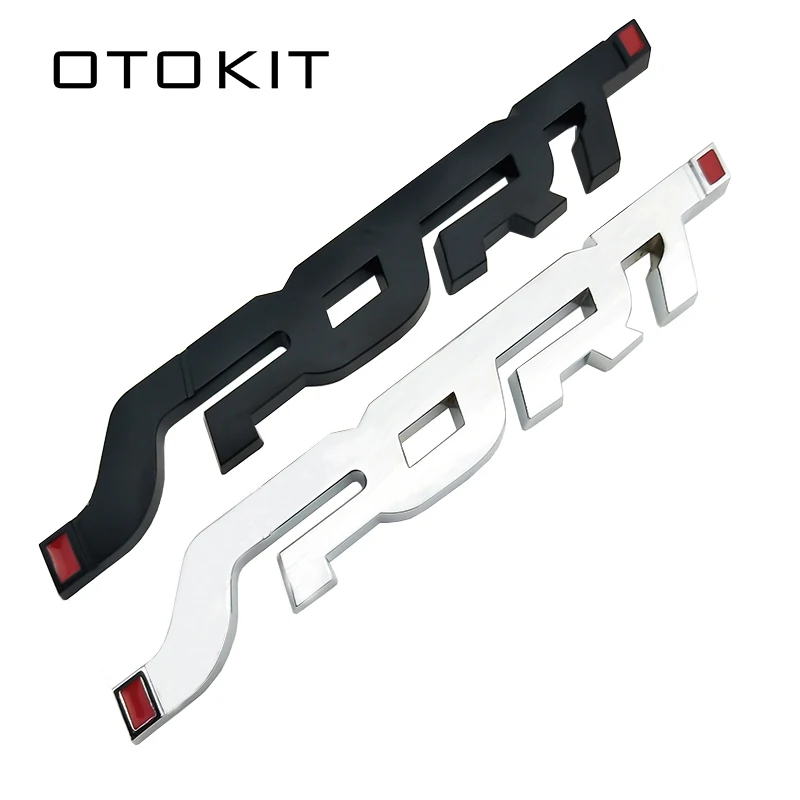 Red/Chrome GT Logo Engine Sport Car Trunk Badge Emblem Decal 3M Sticker