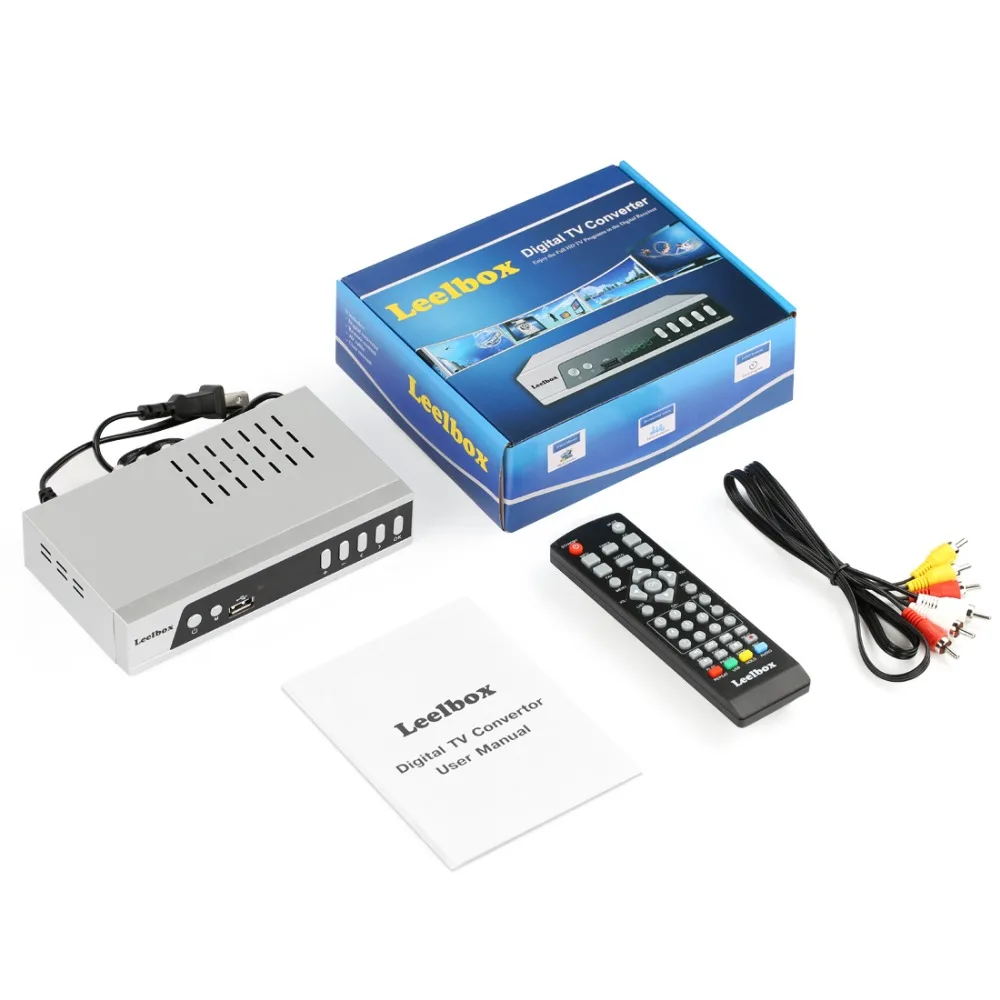 HD 1080p Tv Tuner S3 ATSC Vga TV Receiver For Recording Digital Converter Box USB Tuner Recording PVR TV Multimedia Playback