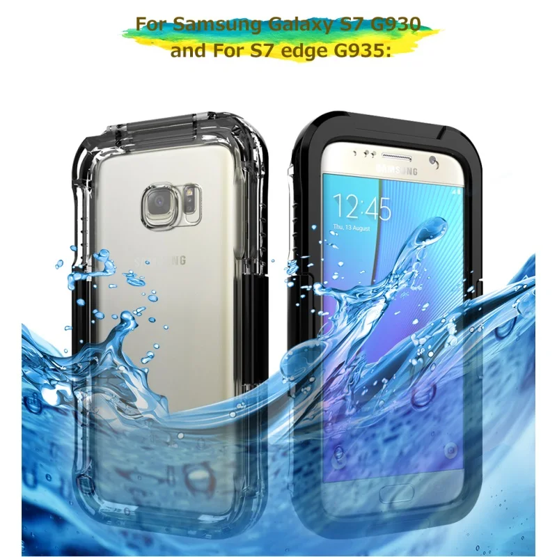 bilder für Wasserdicht Fällen für Samsung Galaxy S7 G930 Fall Staubdicht 10 Mt Wasserdicht tauchen Shell für Galaxy S 7 Rand Beutel Capas bilder für Wasserdicht Fällen für Samsung Galaxy S7 G930 Fall Staubdicht 10 Mt Wasserdicht tauchen Shell für Galaxy S 7 Rand Beutel Capas