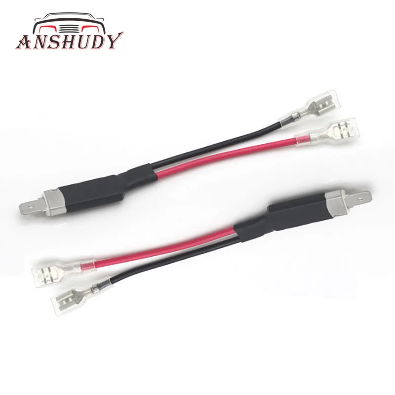

H1 LED Replacement Single Converter Wiring Connector Cable Conversion Lines Adapter Holder for HID Headlight Bulbs Accessories