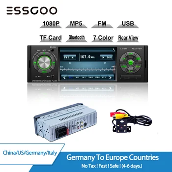 

4.1" Car Multimedia MP5 Player Car Radio 1 Din Bluetooth Rear View Camera Auto Stereo Audio FM USB AUX Remote Control Autoradio