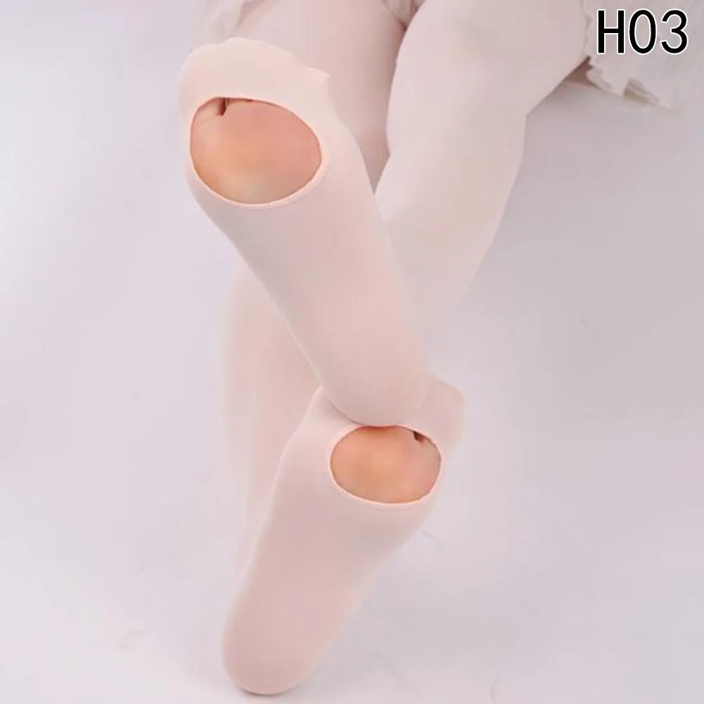 Women Ballet Convertible Tights Girl Pink Velvet Leggings Adult