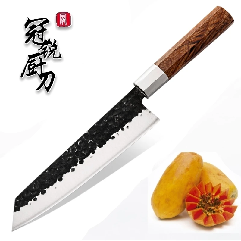 Новинка 2019 г. шеф нож Grandsharp ручной работы японские кухонные ножи Kiritsuke PRO