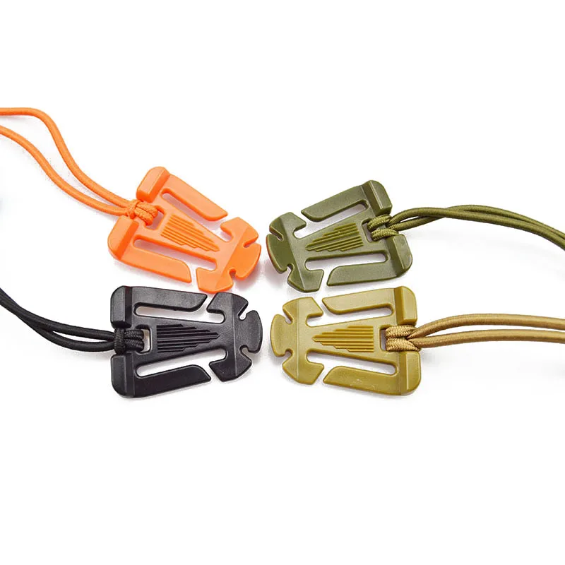 

Web Dominator Molle Backpack Carabiner EDC Tool Elastic Rope Webbing Buckle Winder Flashlight Carry Sling