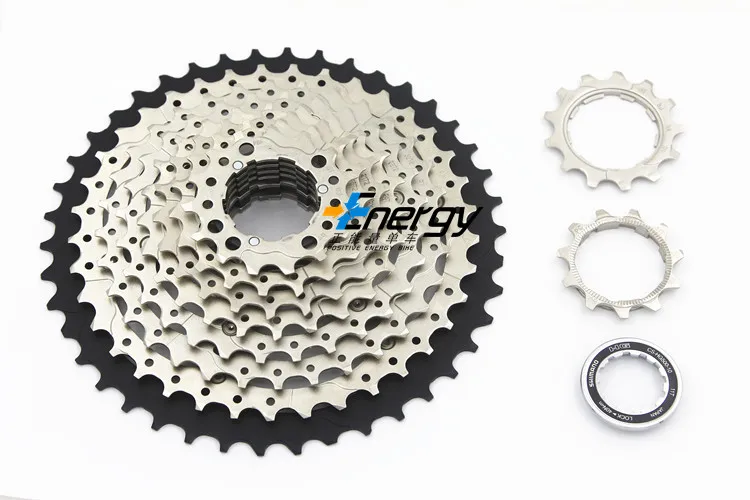 SHIMANO DEORE CS-HG500-10 الدراجة الجبلية MTB K7 10/30 سرعة حذافة 11-42 T دراجة نجمة مربع حذافة ضرس دراجة أجزاء