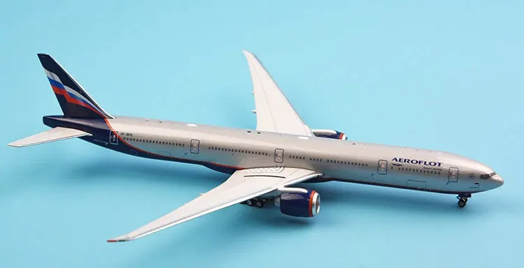 1: 400 масштаб Аэрофлот PH11491 Boeing 777 300ER VP BPG русский самолет изысканное моделирование