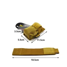 Молл 9 мм пистолет Один Подсумок для журналов CORDURA модульный боевой охотничий кемпинг подъем Тактический поход TW-M005