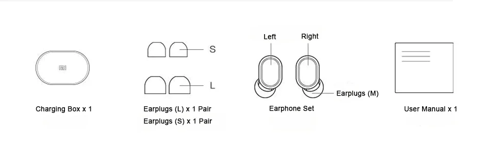 Xiaomi Redmi Airdots TWS синий зуб стерео Бас синий зуб 5,0 с микрофоном громкой связи Ea rbuds AI управление