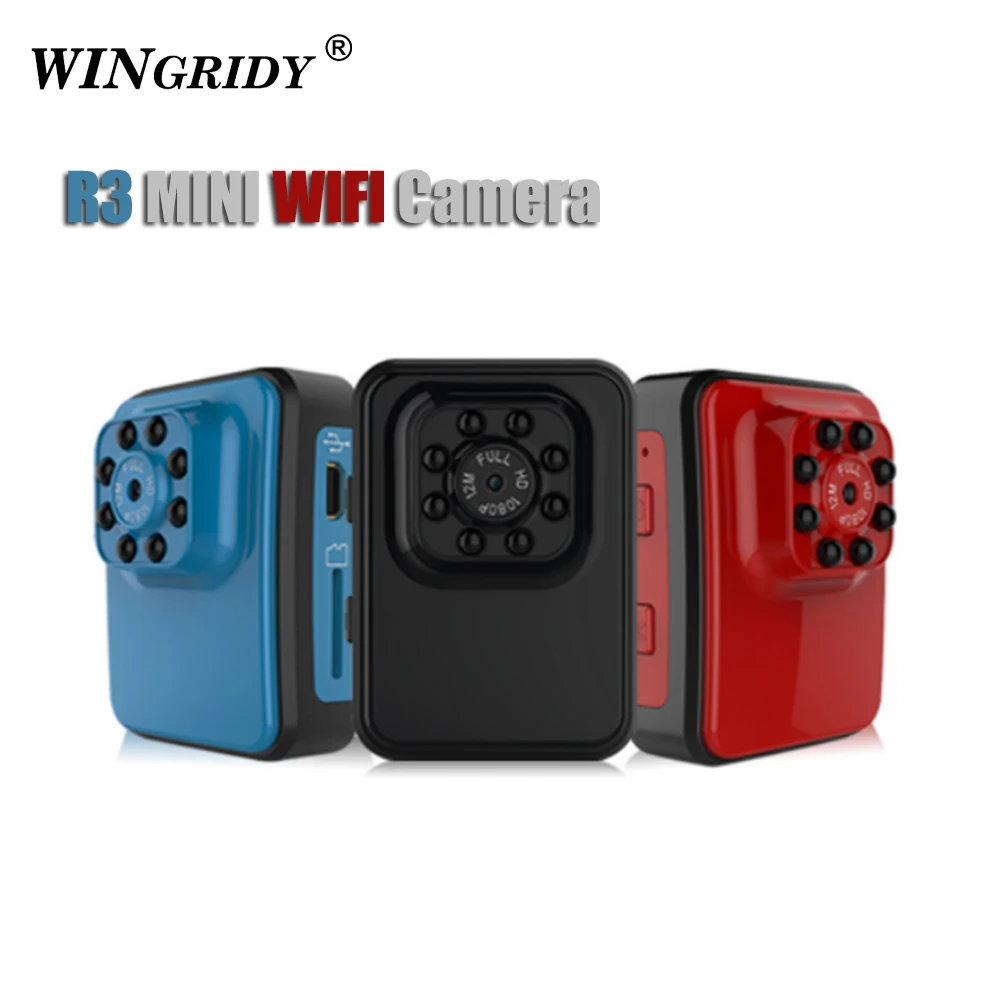 

Mini WIFI camera R3 HD 1080P Sports Camera Night Vision Camcorder Action Camera DV DC Video voice Recorder Micro Cameras SQ11