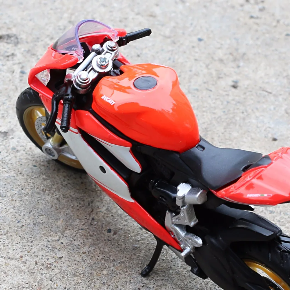 1:18 весы Maisto DUCATI 1199 суперлеггра мотоцикл гоночные автомобили мини модели