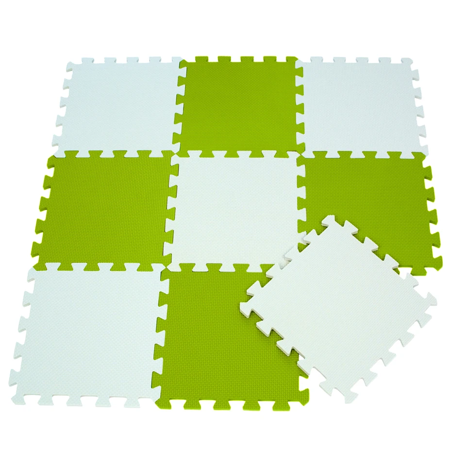 Large 6PC Kids Playmat Children Toddler Living Rooms Soft Foam Game Puzzle Mat