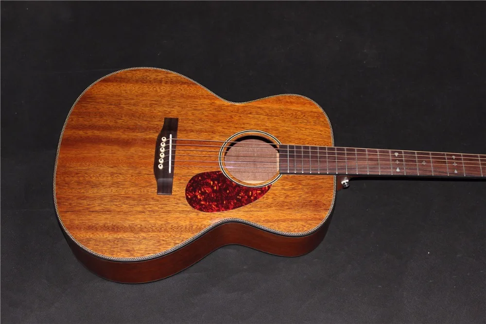 

free shipping OO-DB customize your logo New custom solid wood OO style matt finishing acoustic guitar