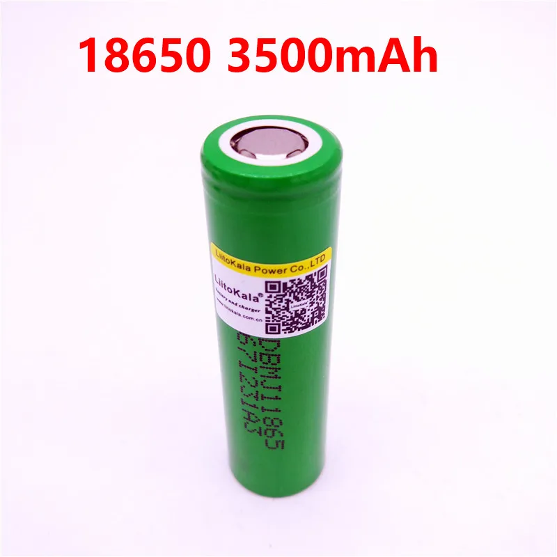 

New LiitoKala for MJ1 18650 INR18650MJ1 10A discharge li-ion battery cell 3500mah INR18650MJ1 batteries