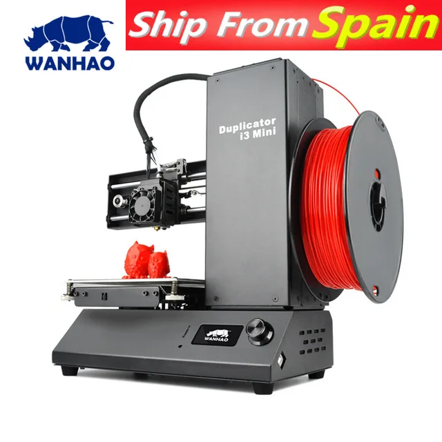 

2018 New 3d printer WANHAO I3 MINI - high precision prusa I3. Shipment from a warehouse in Spain (EU), no need to pay tax