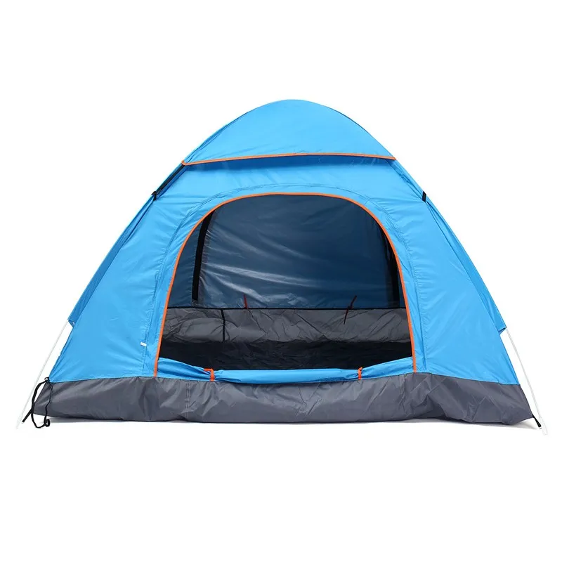 

Hot Sale 1pcs 3-4 Person Automatic Quick Opening Tent Outdoor Camping Tent 170T Fulmargin Three Season Tourist Tent