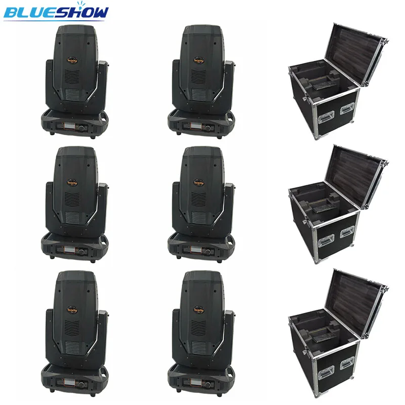 Без налога 6 шт./flightcase Sharpy Beam Lyre 17r луч точечной стирки 3 в 1 350 Вт светодиодный