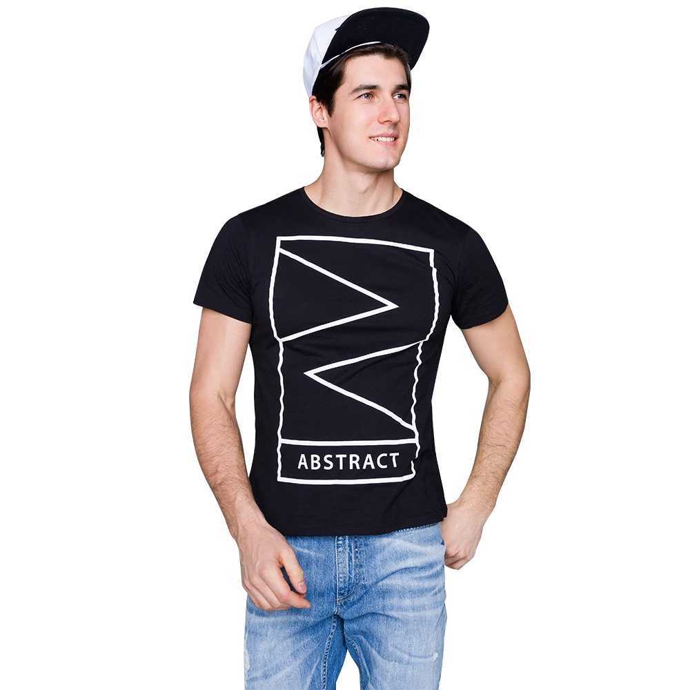 Футболка Gloria Jeans мужская с абстрактным принтом BKT001073|t shirt|t shirts for menclothes men |