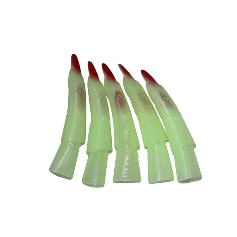 

Glow In Dark Witch Fingers Claws Luminous Fingernail Halloween Masquerade Trick Props For Cosplay Costume Party