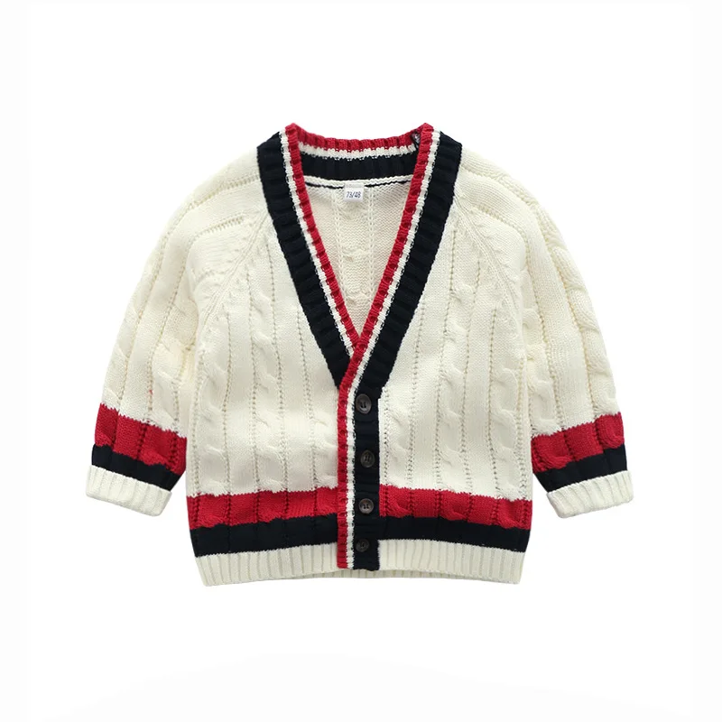 Cute Toddler Boys Cable Knit Basic Knit Cardigan Sweater ...