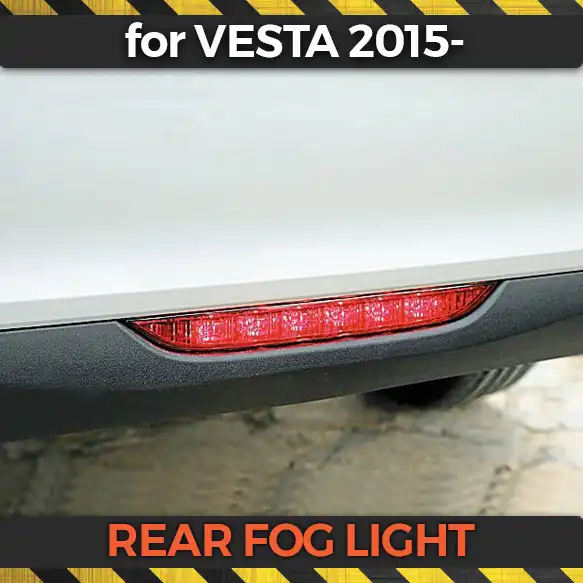 Led Car Fog Light For Lada Vesta 2015 Granta Liftback In A Regular Place Rear Bumper Universal Accessories Car Styling Tuning Car Fog Lamp Aliexpress