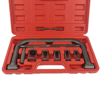

Valve Spring Compressor Pusher C Frame Automotive Tool Set For Car Motorcycle Small Engine Tools Kit Heavy Duty 5 Sizes HWC