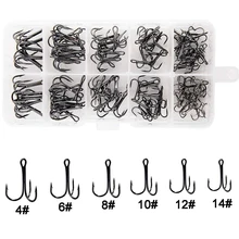 Shaddock рыболовная 110 шт./кор. рыболовные Крючки комплект с высоким содержанием углерода Сталь крюк сильный острый круглый изгиб приманка морская приманка для рыбалки