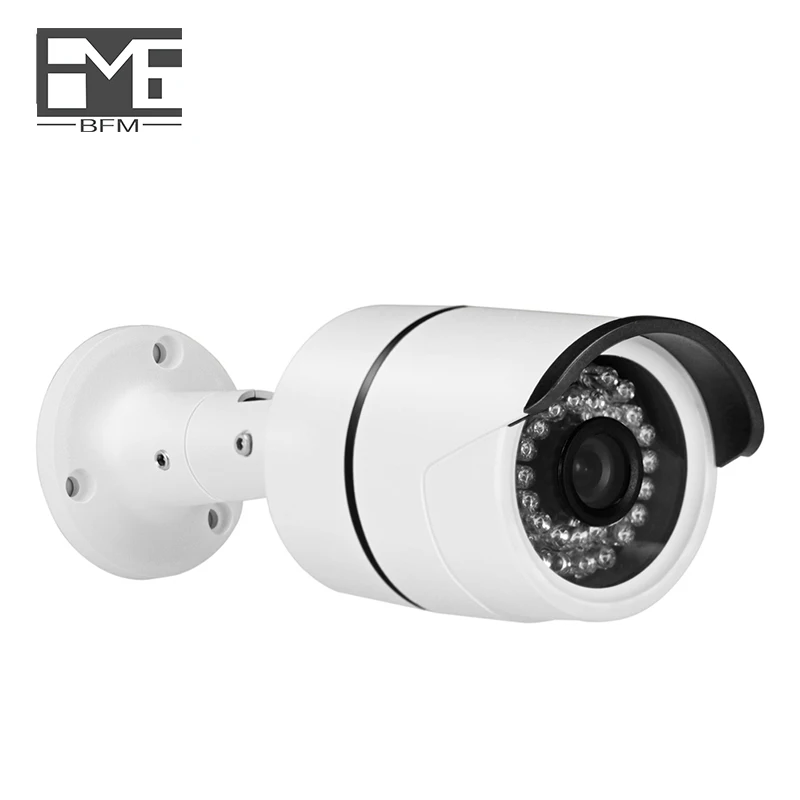 

BFMore With POE Audio 1080P 2.0MP IP Camera Wired Sony IMX323 Security cameras Outdoor Waterproof 48V cctv IR Night Vision