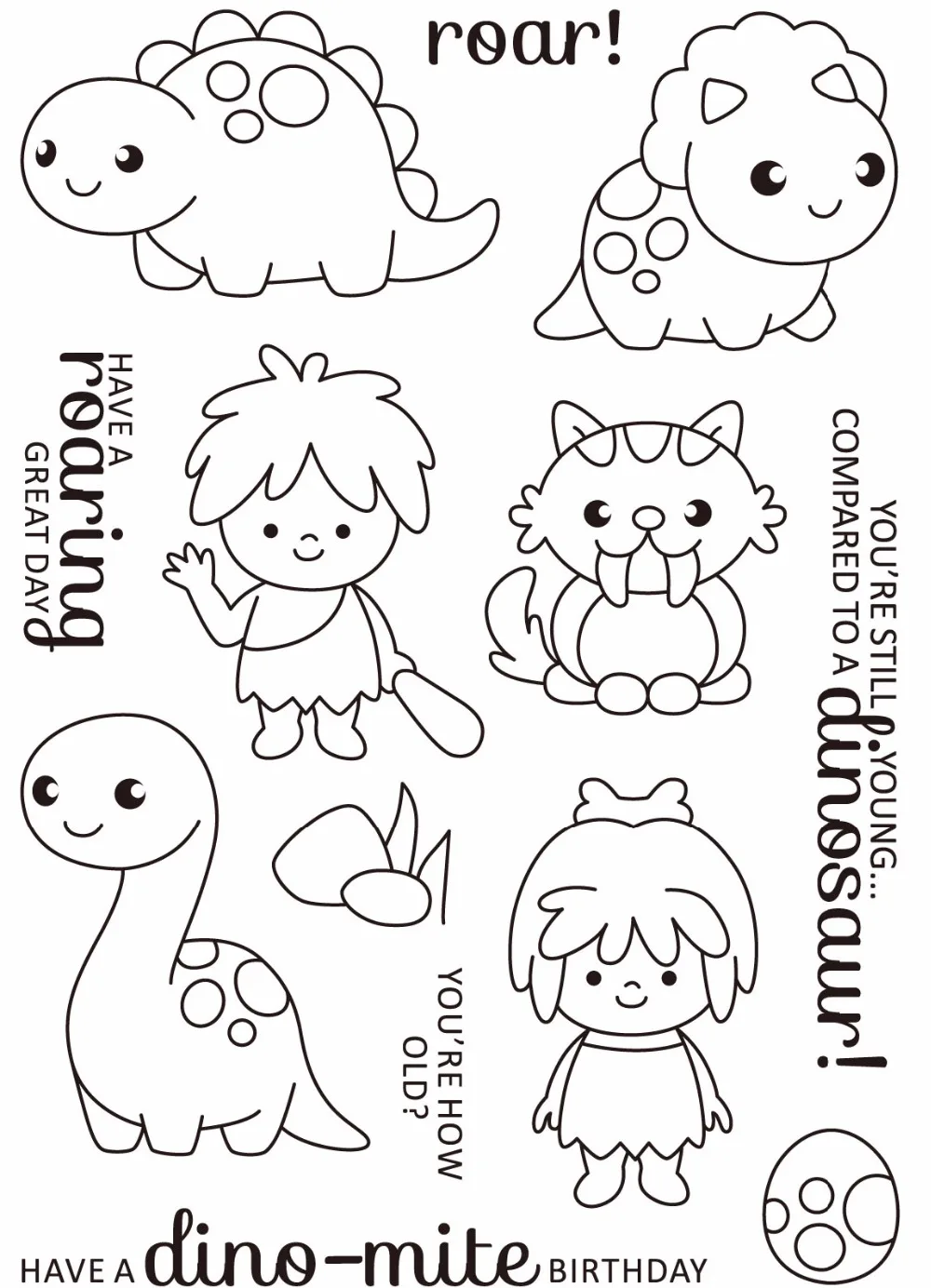 Dragon Clear Silicone Stamp/seal For Diy Scrapbooking/photo Album