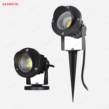 

Outdoor Waterproof Lawn Light 7W 10W COB LED Landscape Lights DC12V With Ground Spike Garden lighting Street Bulb AC85-265V