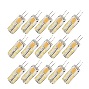 

15Pcs/lot G4 LED Light Bulb 4W g4 led capsule LED Spot Light Bulb Lamp in crystal Lighting lamp G4 LED Spotlight lamp AC DC 12V