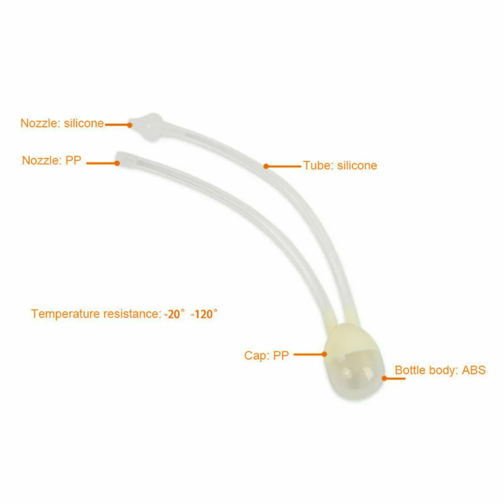5 шт./компл. для маленьких мальчиков и девочек носовой всасывающее устройство безопасности для удаления слизи жидкий аспиратор для носа, всасывающий вакуум здорового ребенка носового аспираторы