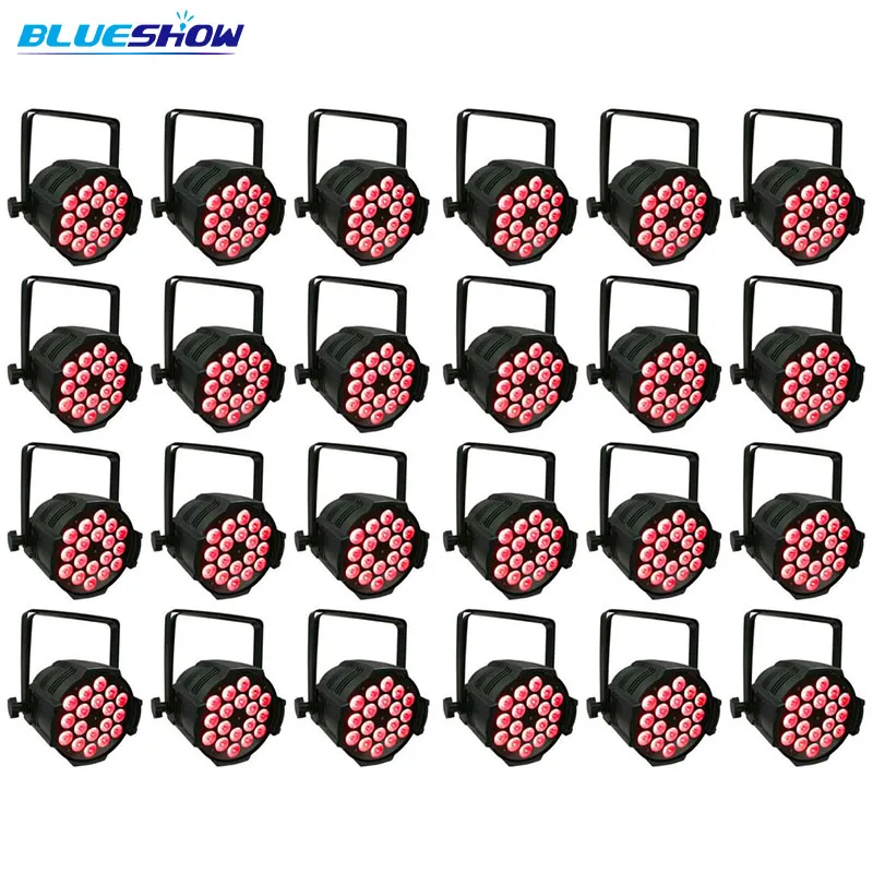 

No tax custom by sea, 24pcs/lot indoor 18pcs LED Par Light RGBW 12w RGBWA 15w RGBWA 18w RGBWAUV DMX