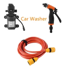 Household High Pressure Electric Car Wash Washer 4L min Self priming Water Pump 12V Car Washer