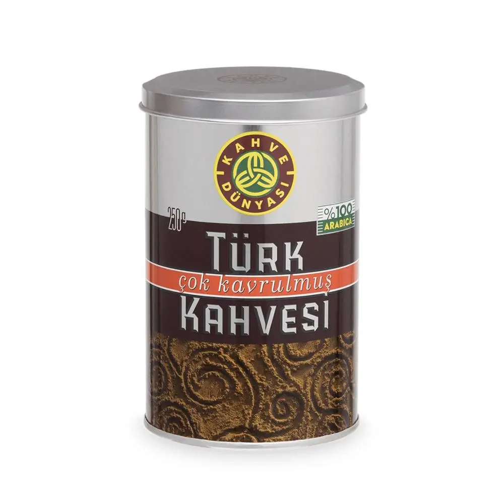 Turkish Roasted Ground Arabica Coffee World Kahve Dünyası