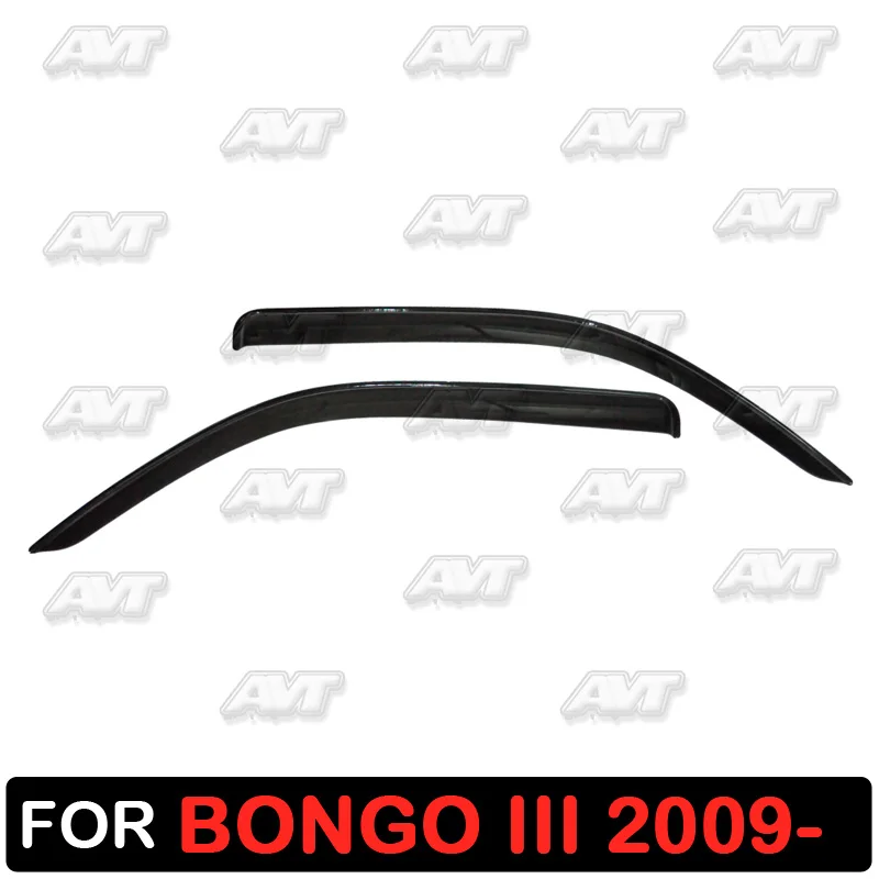 

Window deflectors for Kia Bongo 3 2009- 1 set-2 pcs car styling wind decoration guard vent visor rain guards cover