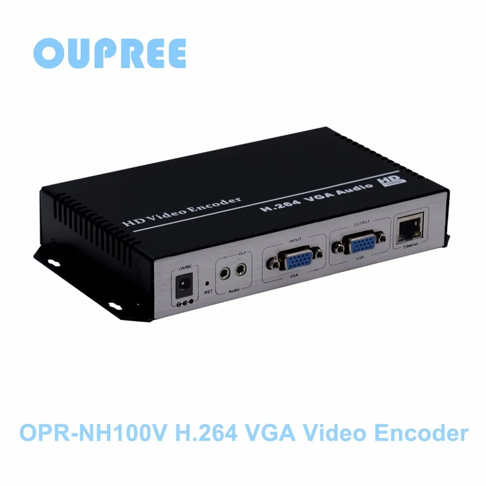 H.265 VGA Видео энкодер для IPTV Медиа сервер он лайн трансляция трансляции работает с