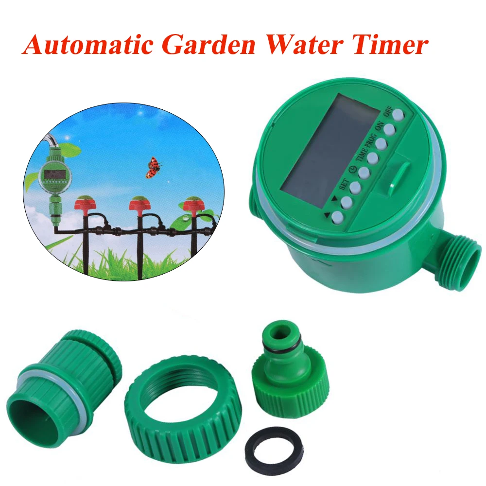 Garden Watering Timer Automatic Electronic LCD Display Home Garden Watering Timer Irrigation Controller Watering System Big Sale