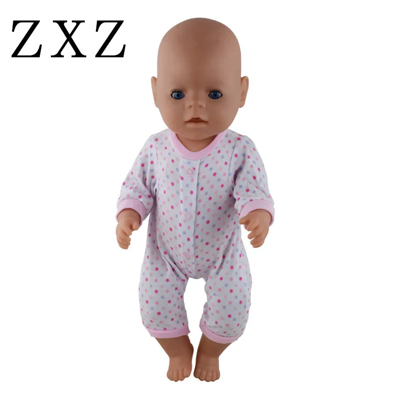 font b Doll b font Jump Suits Fit For 43cm Baby Born Zapf font b