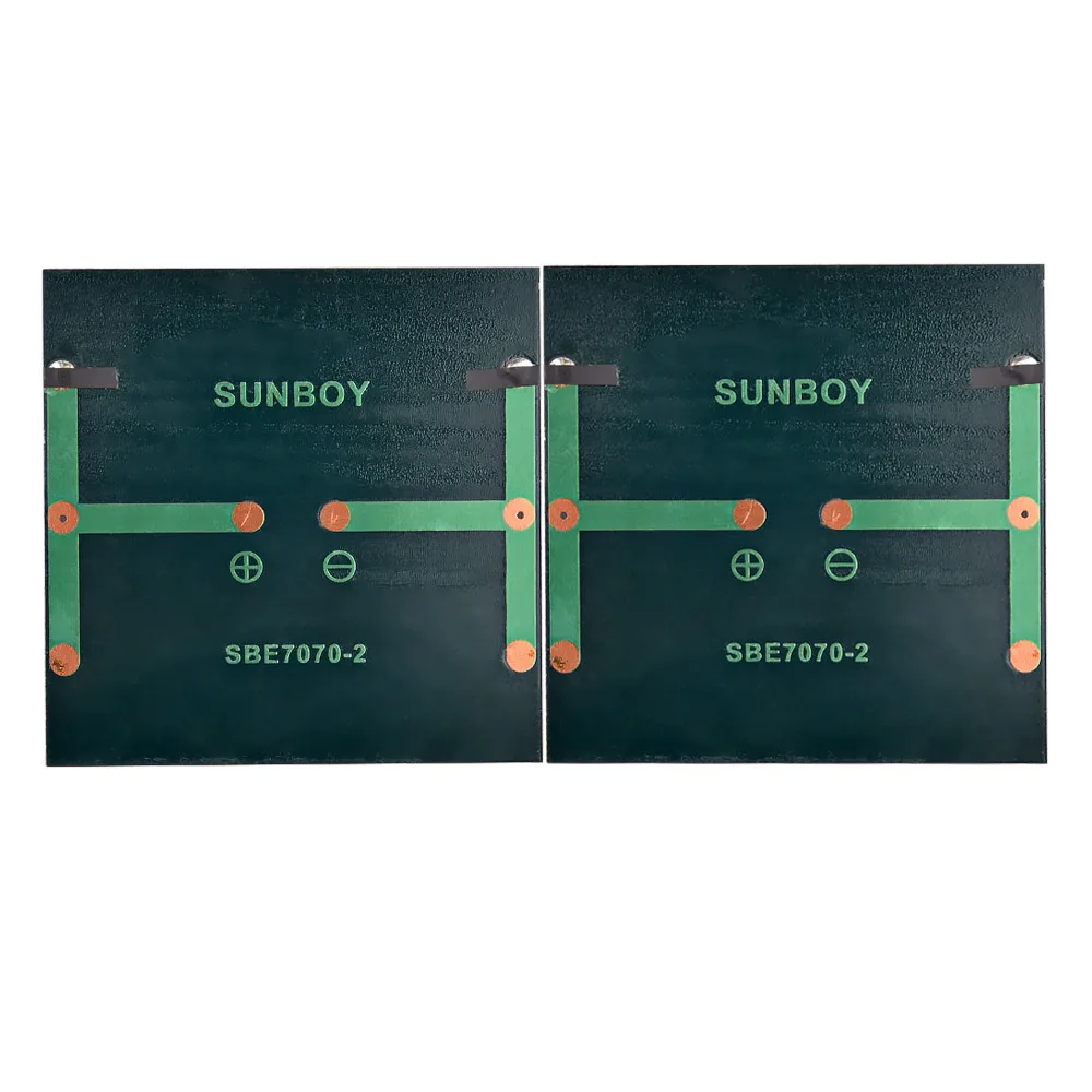 SUNYIMA 2 шт. Портативный панели солнечных батарей 70*70 мм 4V 60mA зарядка от солнечной
