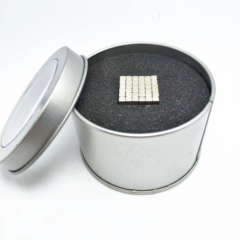 10/20/50/100/216/1000 шт. 3x3x3 неодимовый магнит маленький магнитный съемник для жестких бирок для электронного отслеживания товара, постоянных магнитов 3 мм N35 Магнитный бак куб квадратный 3*3*3 - Цвет: 216PCS