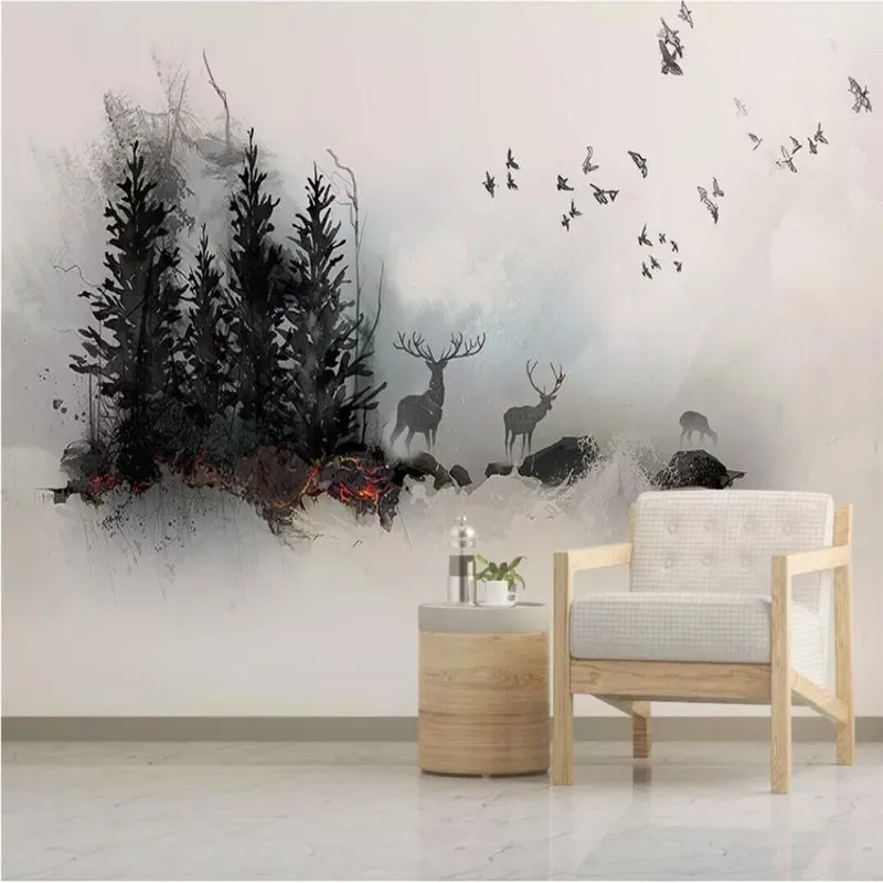 Customized high-grade large home interior wall covering wallpaper murals Photo wall manufacturers wholesale quality assurance Customized high-grade large home interior wall covering wallpaper murals Photo wall manufacturers wholesale quality assurance