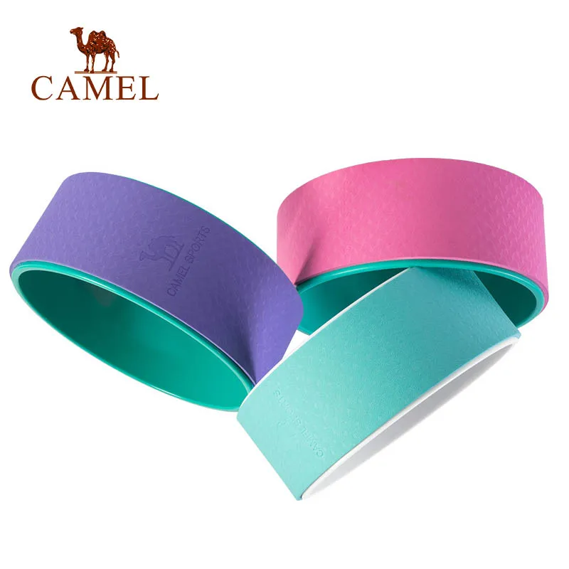 

CAMEL Yoga Gym Wheel Pilates Equipment Accessories Tools TPE+PC Professional Waist Shape Training Bodybuilding