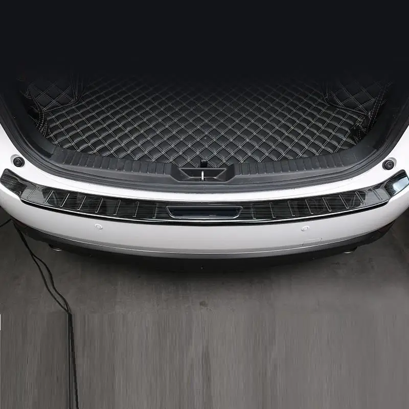 

Trunk Rear Panels Foot Pedal exterior promote automovil auto covers car styling modification bright sequins 17 FOR Mazda CX-5
