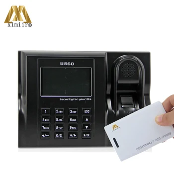 

Linux System ZK U560 Biometric Fingerprint Time Attendance And Time Clock With RFID Card Time Attendance Recorder Free Shipping