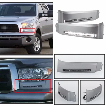 

JanDeNing Car Daytime LED Running Lights Fits For Toyota Tundra 2007-2013