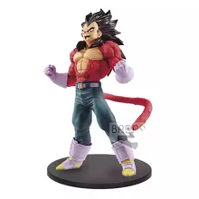 Original Banpresto Dragon Ball SUPER SAIYANS 4 SSJ4 Vegeta PVC action figure model Figurals Dolls hazy beauty dragon ball gt figure rise standard super saiyan 4 goku vegeta figure juguetes brinquedos dolls toys figurals