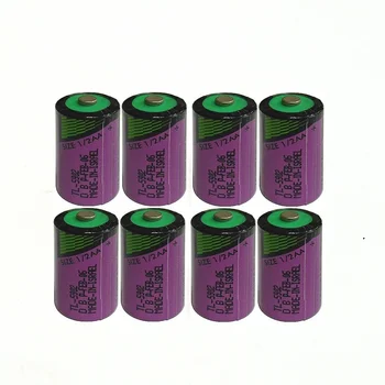 

8pcs/lot New high quality TL-5902 1 / 2AA ER14250 SL350 3.6V 1/2 AA PLC lithium battery