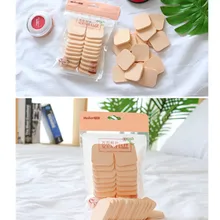 20 шт./4 шт. влажный сухой применение макияж губка пудра Puff основа для макияжа косметический губки для лица мягкая пудра Puff для BB крем румяна