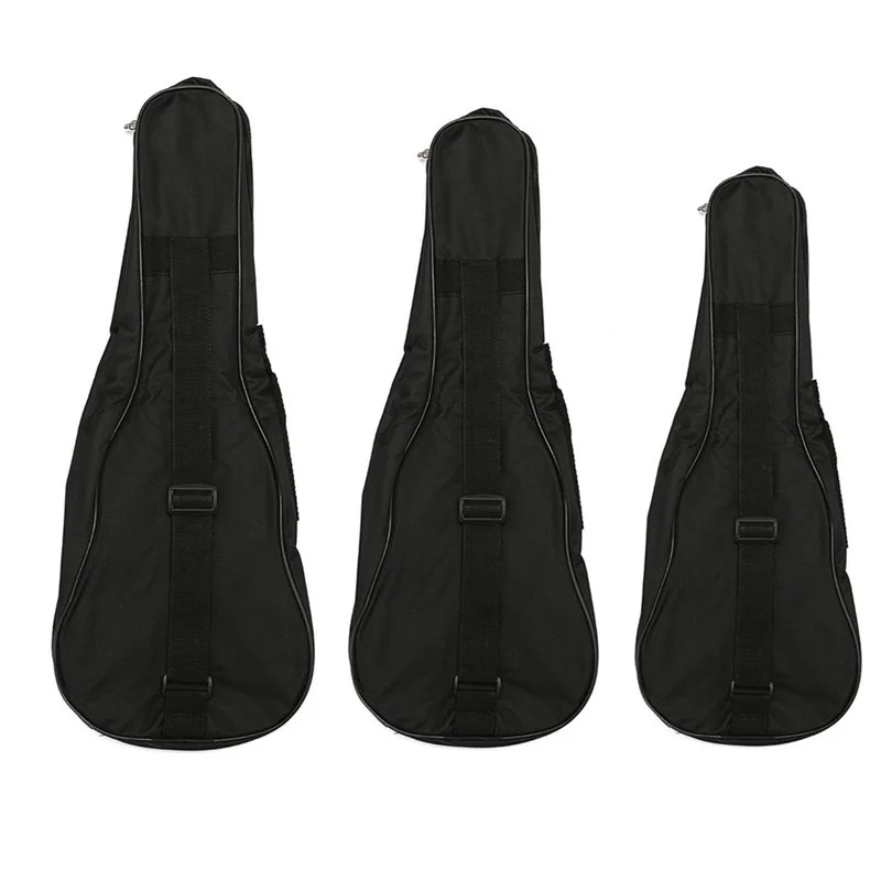 2" 23" 2" Черная губка укулеле мягкая сумка для Гига сумка для гитары чехол для акустической гитары Музыкальные инструменты - Цвет: 21 in